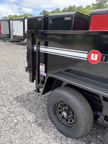 New 2027 U-Dump 6X12 With 31" Sides, Pro-Lite Low-Profile Dump Trailer, 10K GVWR, Tarp & Roller, Slide-Out Ramps