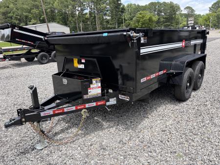 New 2027 U-Dump 6X12 With 31" Sides, Pro-Lite Low-Profile Dump Trailer, 10K GVWR, Tarp & Roller, Slide-Out Ramps