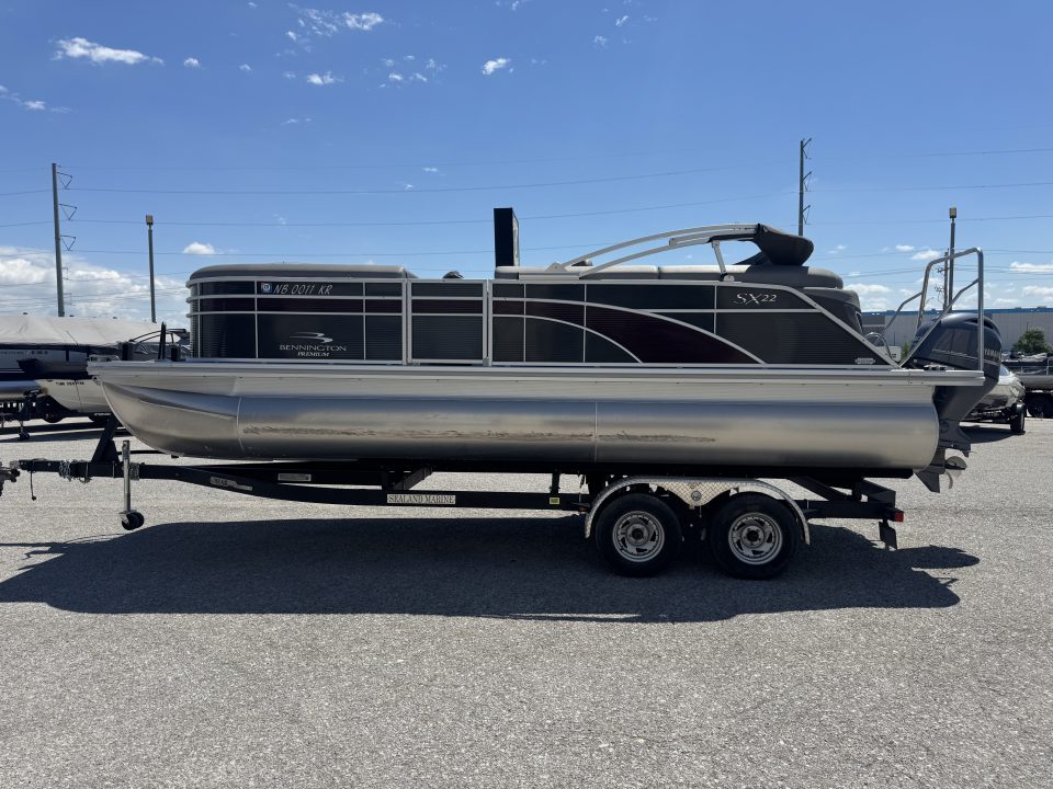 Used 2020 Bennington 22' SSBXCP Pontoon Boat