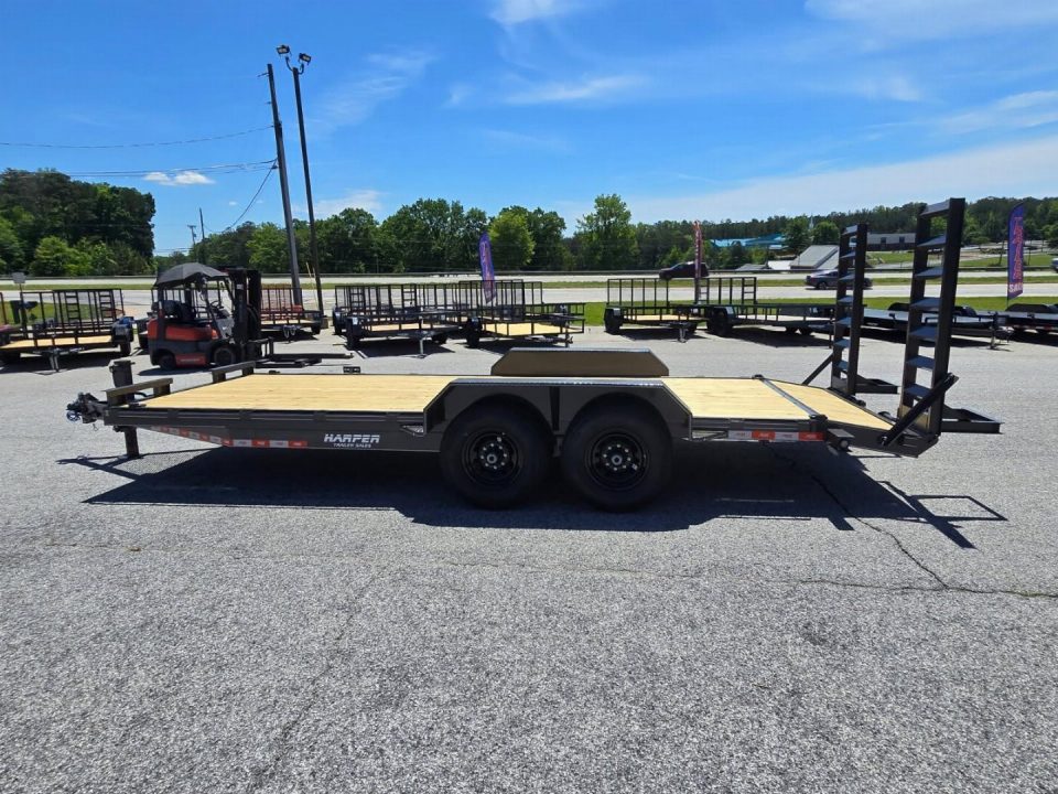 New 2026 82X20 14K EQUIPMENT HAULER WITH CHAIN MESH BOX AND RUB RAIL