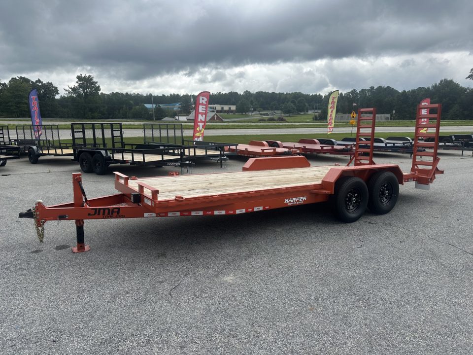 New 2026 82X20 14K EQUIPMENT HAULER WITH MESH CHAIN BOX AND RUB RAIL