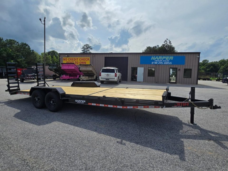 New 2026 82X24 14K EQUIPMENT HAULER WITH MESH CHAIN BOX AND RUB RAIL