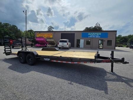 New 2026 82X24 14K EQUIPMENT HAULER WITH MESH CHAIN BOX AND RUB RAIL