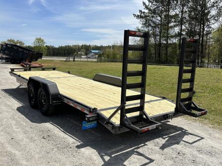 New 2026 82X24 14K EQUIPMENT HAULER WITH MESH CHAIN BOX AND RUB RAIL