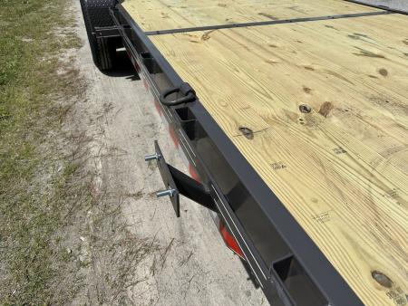 New 2026 82X24 14K EQUIPMENT HAULER WITH MESH CHAIN BOX AND RUB RAIL
