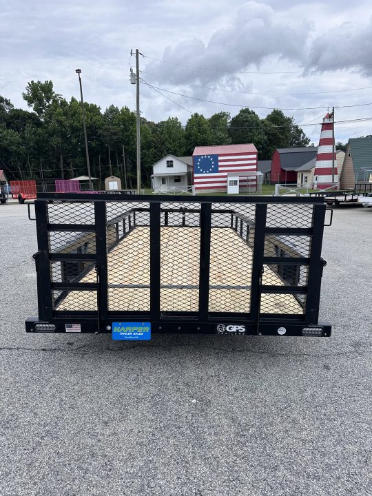 New 2026 10K GPS 7X16 TANDEM AXLE UTILITY TRAILER WITH DOVETAIL/HD JACK AND GATE