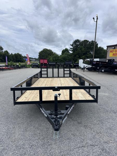 New 2026 10K GPS 7X16 TANDEM AXLE UTILITY TRAILER WITH DOVETAIL/HD JACK AND GATE