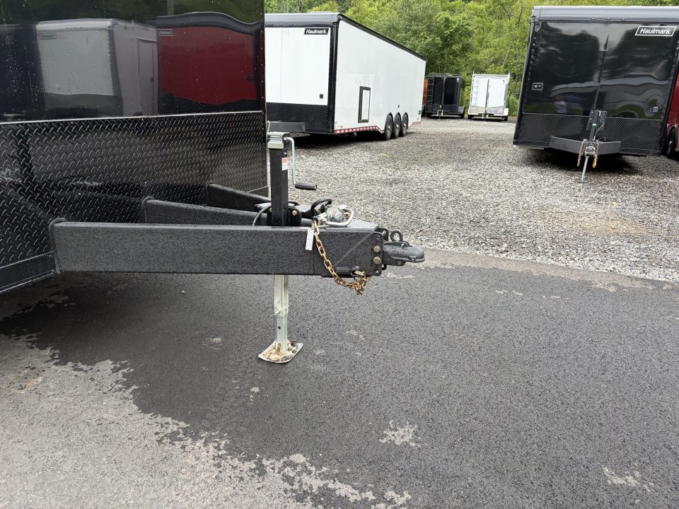 New 2027 Haulmark EDGE 34 Race Trailer With Turbo II Package, Polycor, Insulated, Black Trim Package