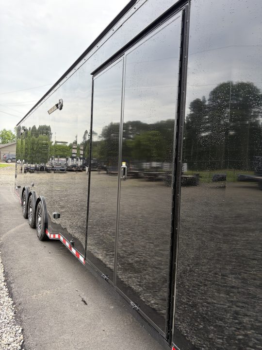 New 2027 Haulmark EDGE 34 Race Trailer With Turbo II Package, Polycor, Insulated, Black Trim Package
