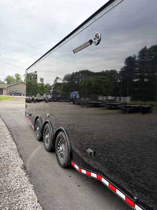 New 2027 Haulmark EDGE 34 Race Trailer With Turbo II Package, Polycor, Insulated, Black Trim Package