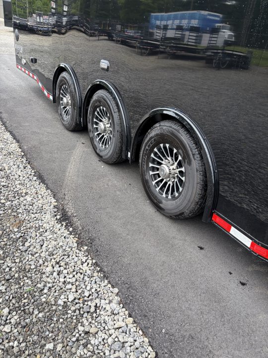 New 2027 Haulmark EDGE 34 Race Trailer With Turbo II Package, Polycor, Insulated, Black Trim Package
