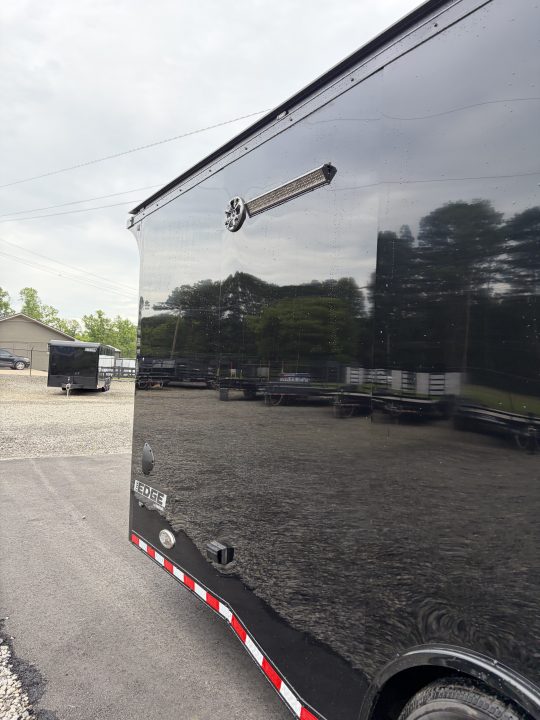 New 2027 Haulmark EDGE 34 Race Trailer With Turbo II Package, Polycor, Insulated, Black Trim Package