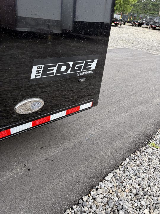 New 2027 Haulmark EDGE 34 Race Trailer With Turbo II Package, Polycor, Insulated, Black Trim Package