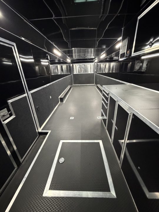 New 2027 Haulmark EDGE 34 Race Trailer With Turbo II Package, Polycor, Insulated, Black Trim Package