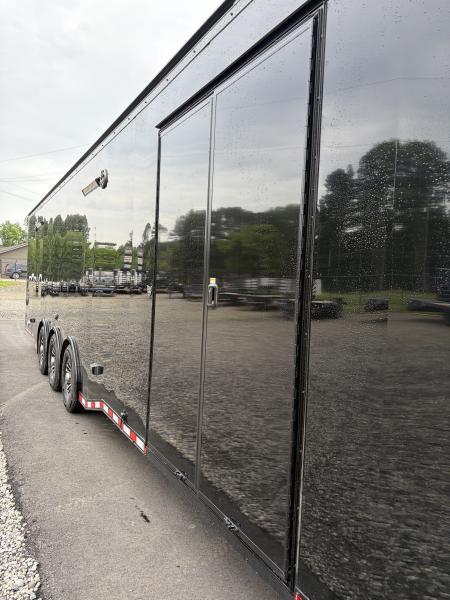 New 2027 Haulmark EDGE 34 Race Trailer With Turbo II Package, Polycor, Insulated, Black Trim Package