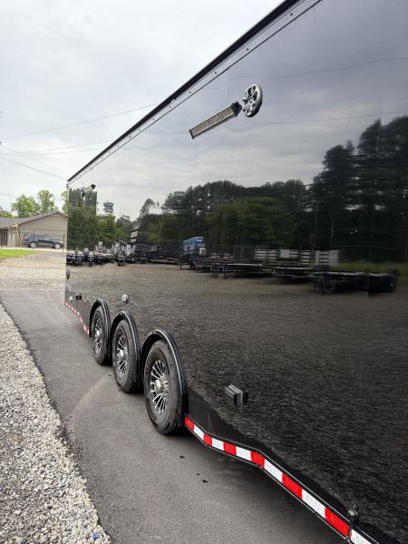 New 2027 Haulmark EDGE 34 Race Trailer With Turbo II Package, Polycor, Insulated, Black Trim Package