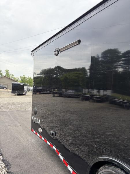 New 2027 Haulmark EDGE 34 Race Trailer With Turbo II Package, Polycor, Insulated, Black Trim Package