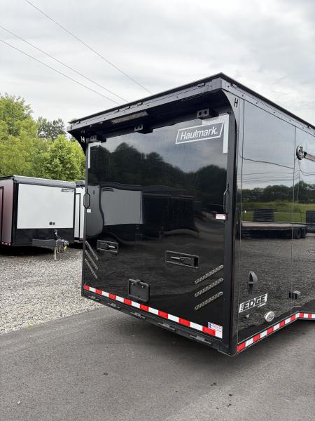 New 2027 Haulmark EDGE 34 Race Trailer With Turbo II Package, Polycor, Insulated, Black Trim Package
