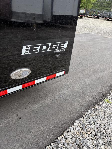 New 2027 Haulmark EDGE 34 Race Trailer With Turbo II Package, Polycor, Insulated, Black Trim Package
