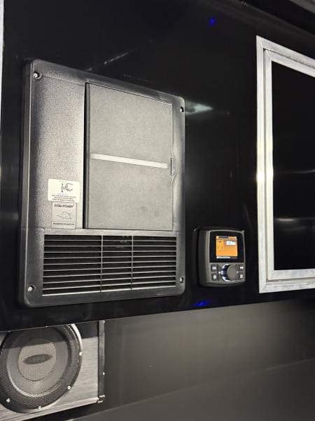 New 2027 Haulmark EDGE 34 Race Trailer With Turbo II Package, Polycor, Insulated, Black Trim Package