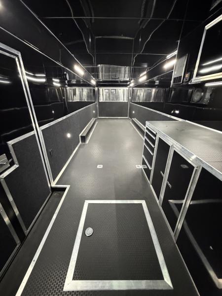 New 2027 Haulmark EDGE 34 Race Trailer With Turbo II Package, Polycor, Insulated, Black Trim Package