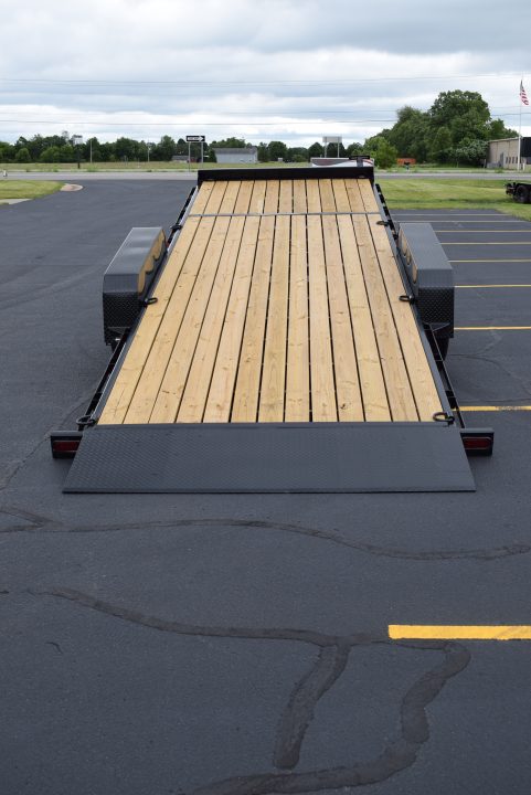 New 2025 BND Trailers 7x24 14K Hydraulic Power Tilt Equipment Trailer