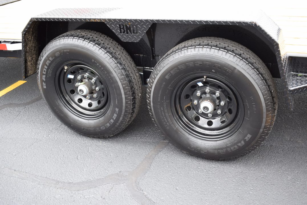 New 2025 BND Trailers 7x24 14K Hydraulic Power Tilt Equipment Trailer