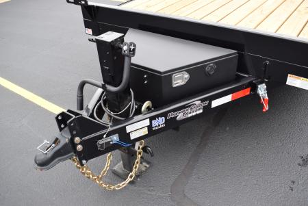 New 2025 BND Trailers 7x24 14K Hydraulic Power Tilt Equipment Trailer