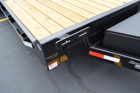 New 2025 BND Trailers 7x24 14K Hydraulic Power Tilt Equipment Trailer