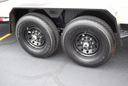 New 2025 BND Trailers 7x24 14K Hydraulic Power Tilt Equipment Trailer