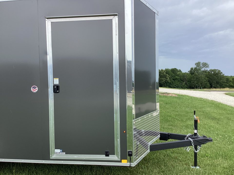 New 2026 Pace American 7x16 Outback Flat Top V-Nose, 7K Cargo / Enclosed Trailer