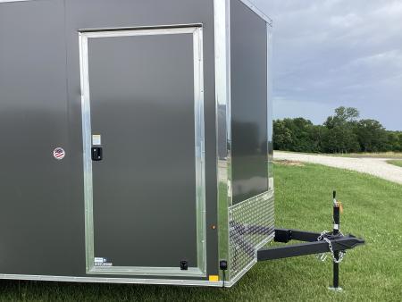 New 2026 Pace American 7x16 Outback Flat Top V-Nose, 7K Cargo / Enclosed Trailer