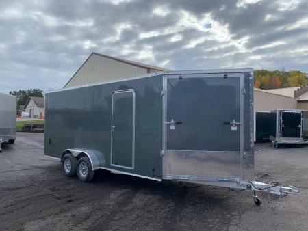 New 2026 Lightning Trailers 7' x 18' Snowmobile Trailer