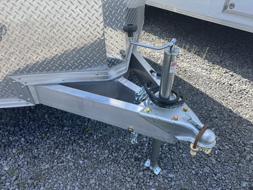 New 2027 E-Z Hauler EZEC8.5X24CH-XLT-P Car Hauler 7 FOOT 1 INCH INTERIOR HEIGHT 080 POLYCORE FREE ALUMINUM WHEEL UPGRADE