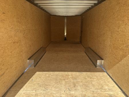 New 2027 E-Z Hauler EZEC8.5X24CH-XLT-P Car Hauler 7 FOOT 1 INCH INTERIOR HEIGHT 080 POLYCORE FREE ALUMINUM WHEEL UPGRADE