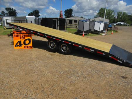 New 2027 Quality Steel and Aluminum 14k Deckover Tilt Equipment Trailer
