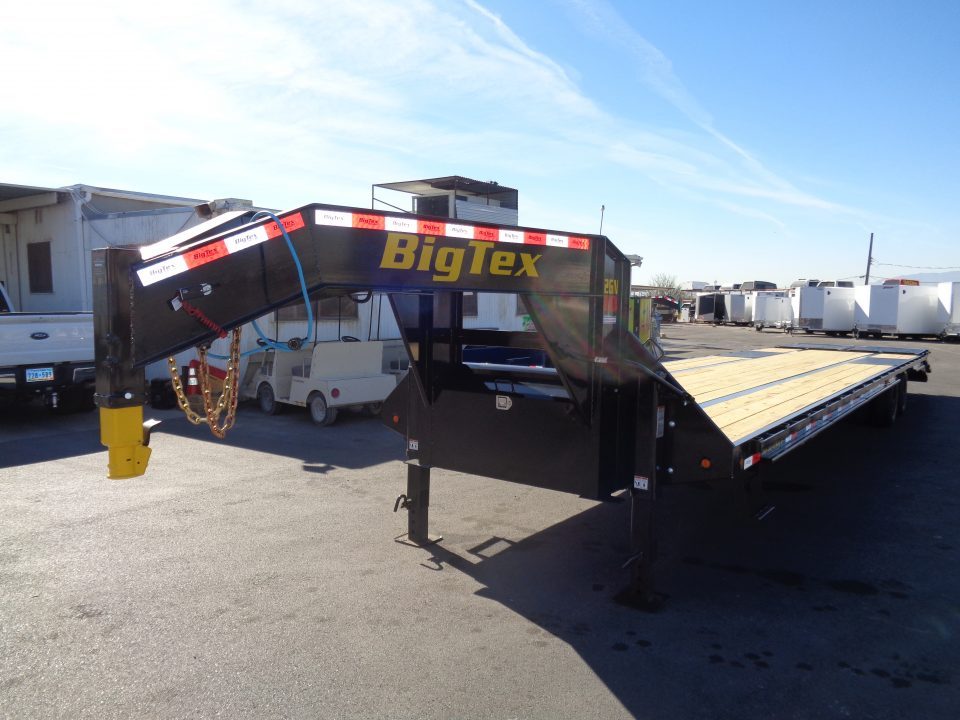 New 2027 Big Tex Trailer * 22GN-40D5A * 40ft Tandem Dual Wheel Gooseneck Trailer W/ Mega Ramps