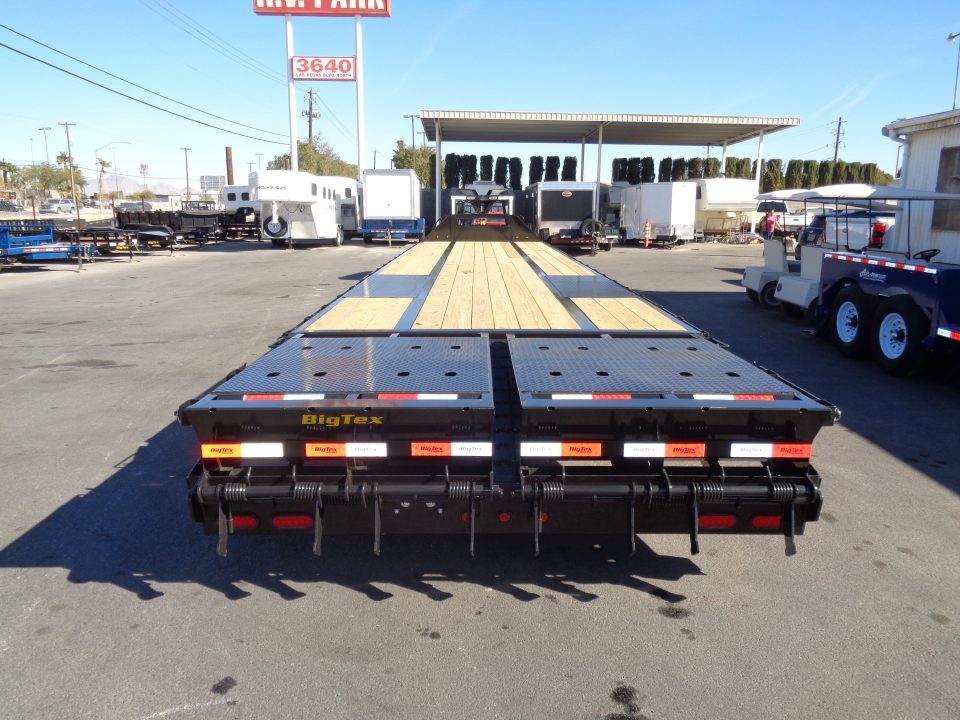 New 2027 Big Tex Trailer * 22GN-40D5A * 40ft Tandem Dual Wheel Gooseneck Trailer W/ Mega Ramps