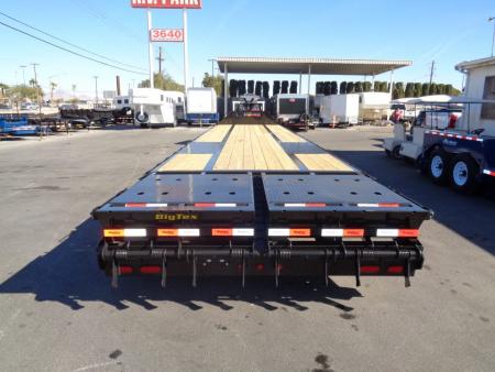New 2027 Big Tex Trailer * 22GN-40D5A * 40ft Tandem Dual Wheel Gooseneck Trailer W/ Mega Ramps