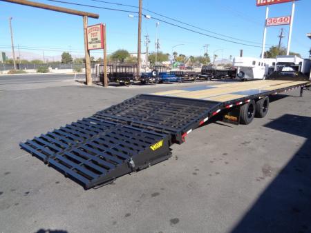 New 2027 Big Tex Trailer * 22GN-40D5A * 40ft Tandem Dual Wheel Gooseneck Trailer W/ Mega Ramps