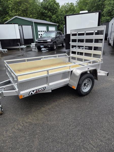 New 2026 Nitro 5x8 eut series aluminum utility trailer with enclosed sides Utility Trailer