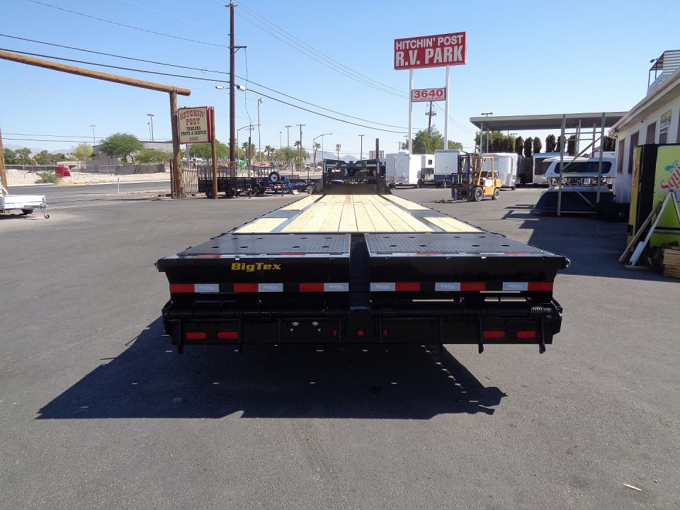 New 2027 Big Tex Trailer * 14GN-40D5A * 40ft Single Wheel Tandem Axle Gooseneck Trailer W/ Mega Ramps