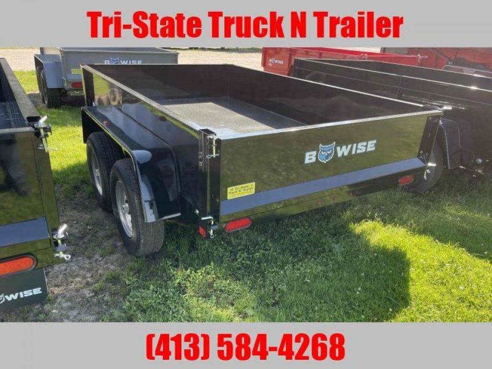 New 2024 Bwise  Bri-Mar DTR 6x10 Low Profile 10k GVW Dump Trailer