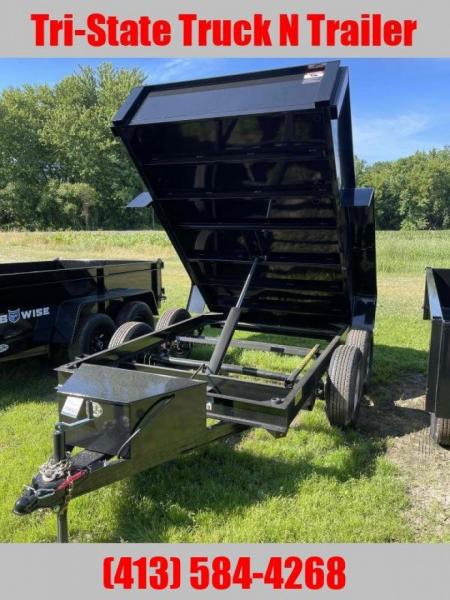 New 2024 Bwise  Bri-Mar DTR 6x10 Low Profile 10k GVW Dump Trailer
