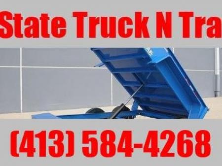 New 2024 Bwise  Bri-Mar DTR 6x10 Low Profile 10k GVW Dump Trailer