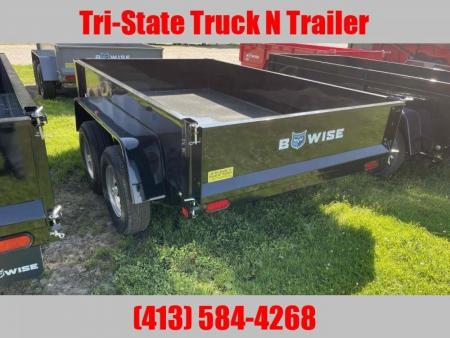 New 2024 Bwise  Bri-Mar DTR 6x10 Low Profile 10k GVW Dump Trailer