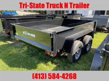 New 2024 Bwise  Bri-Mar DTR 6x10 Low Profile 10k GVW Dump Trailer