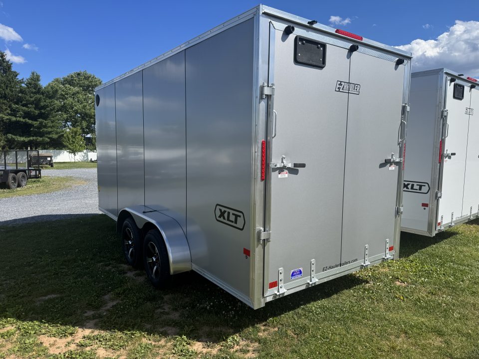 New 2026 E-Z Hauler EZEC7X16 XLT-P Cargo / Enclosed Trailer 71 SERIES 7' 1" INTERIOR HEIGHT .080 POLOCORE SIDES FREE ALUMINUM WHEEL UPGRADE