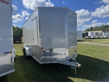 New 2026 E-Z Hauler EZEC7X16 XLT-P Cargo / Enclosed Trailer 71 SERIES 7' 1  INTERIOR HEIGHT .080 POLOCORE SIDES FREE ALUMINUM WHEEL UPGRADE