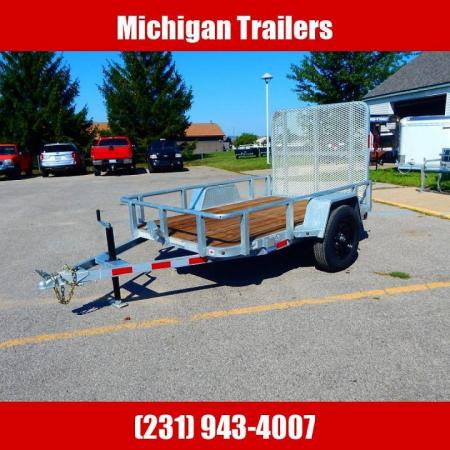 New 2023 Silver Mountain Trailers 5 x 8 Low Side Aluminum Utility Trailer 3K Utility Trailer